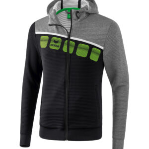 Adults 5-C Training Jacket with hood Erima