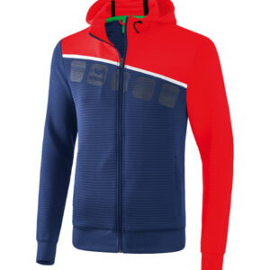 Adults 5-C Training Jacket with hood Erima