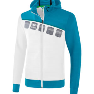 Adults 5-C Training Jacket with hood Erima