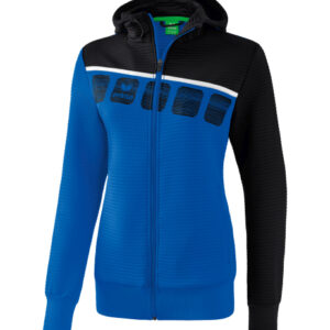 Ladies 5-C Training Jacket with hood Erima