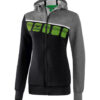 Ladies 5-C Training Jacket with hood Erima
