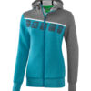 Ladies 5-C Training Jacket with hood Erima