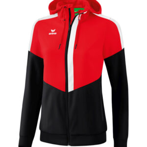 Ladies Squad Track Top Jacket with hood Erima