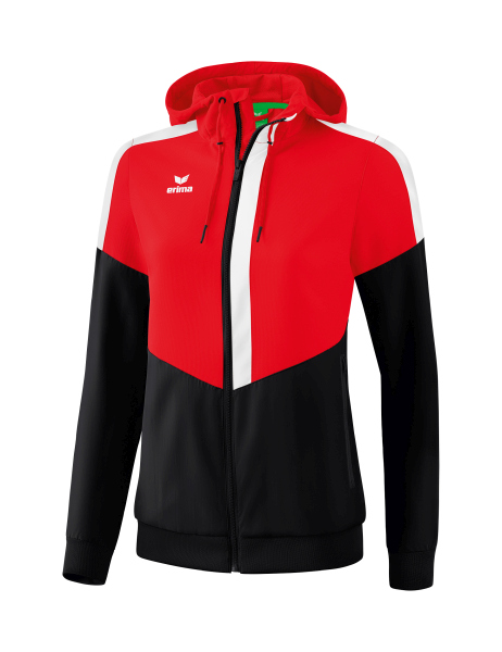 Ladies Squad Track Top Jacket with hood Erima Ladies Squad Track Top Jacket with hood Erima