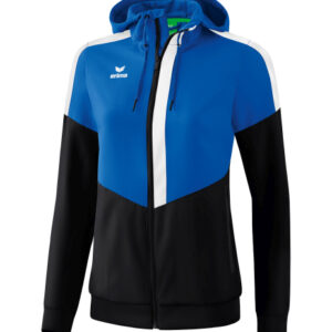 Ladies Squad Track Top Jacket with hood Erima