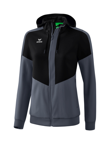 Ladies Squad Track Top Jacket with hood Erima Ladies Squad Track Top Jacket with hood Erima