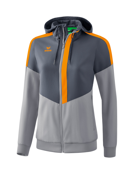 Ladies Squad Track Top Jacket with hood Erima Ladies Squad Track Top Jacket with hood Erima