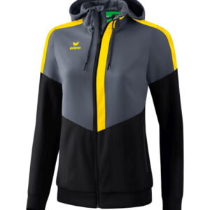 Ladies Squad Track Top Jacket with hood Erima
