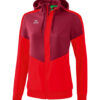 Ladies Squad Track Top Jacket with hood Erima