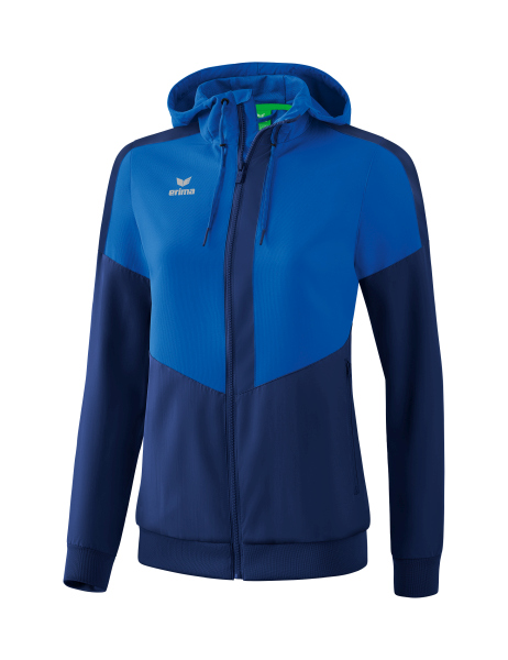 Ladies Squad Track Top Jacket with hood Erima Ladies Squad Track Top Jacket with hood Erima