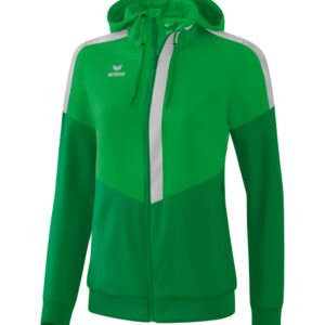 Ladies Squad Track Top Jacket with hood Erima