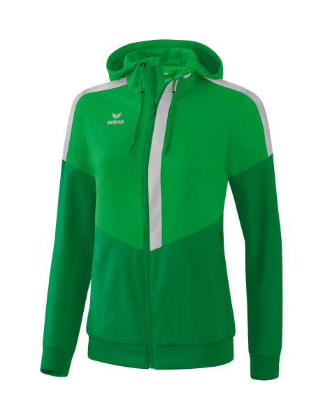 Ladies Squad Track Top Jacket with hood Erima Ladies Squad Track Top Jacket with hood Erima