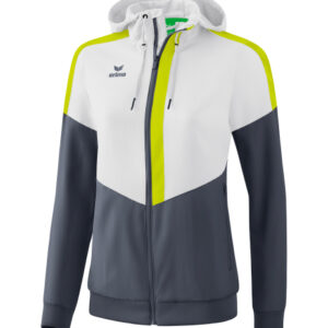 Ladies Squad Track Top Jacket with hood Erima