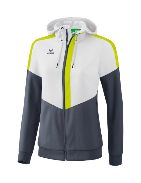 Ladies Squad Track Top Jacket with hood Erima Ladies Squad Track Top Jacket with hood Erima