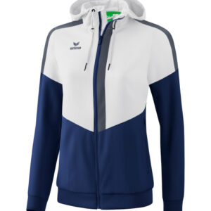Ladies Squad Track Top Jacket with hood Erima