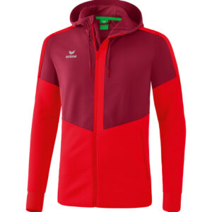 Adults Squad Training Jacket with hood Erima