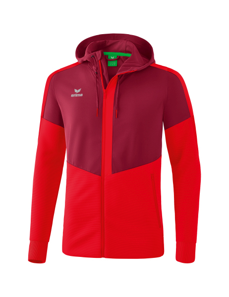 Adults Squad Training Jacket with hood Erima Adults Squad Training Jacket with hood Erima
