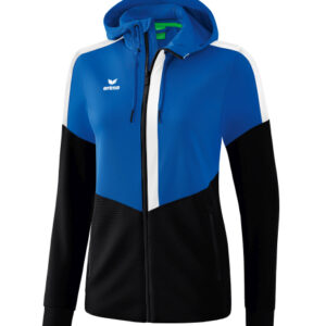Ladies Squad Training Jacket with hood Erima