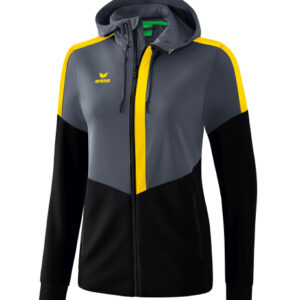 Ladies Squad Training Jacket with hood Erima