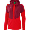 Ladies Squad Training Jacket with hood Erima