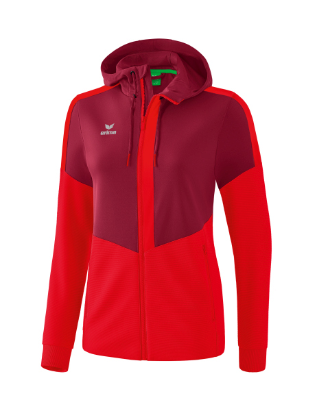 Ladies Squad Training Jacket with hood Erima Ladies Squad Training Jacket with hood Erima