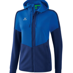 Ladies Squad Training Jacket with hood Erima