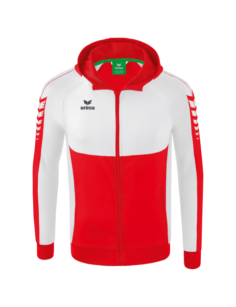 Adults Six Wings Training Jacket with hood Erima Adults Six Wings Training Jacket with hood Erima