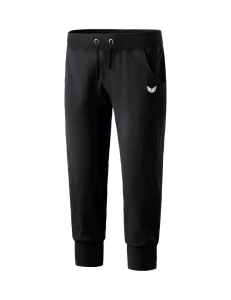 Ladies Cropped Sweatpants with narrow waistband Erima Ladies Cropped Sweatpants with narrow waistband Erima